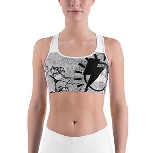 Sun and rose Sports bra